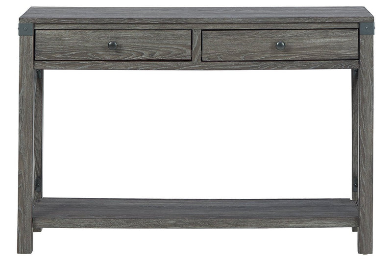 Freedan Grayish Brown Sofa/Console Table - DMV FurnitureSofa Table