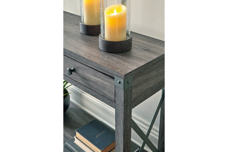 Freedan Grayish Brown Sofa/Console Table - DMV FurnitureSofa Table
