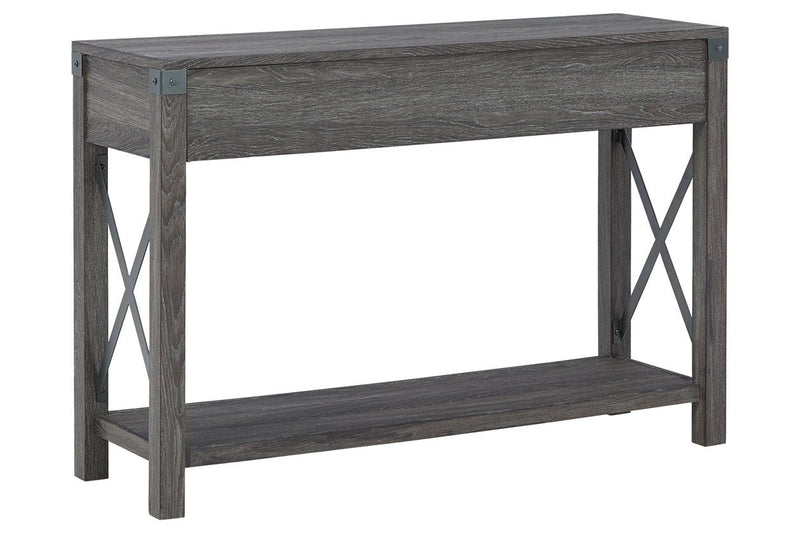 Freedan Grayish Brown Sofa/Console Table - DMV FurnitureSofa Table