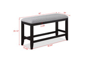 Frey Black/Gray Counter Height Dining Set - DMV FurnitureCounter Height Set