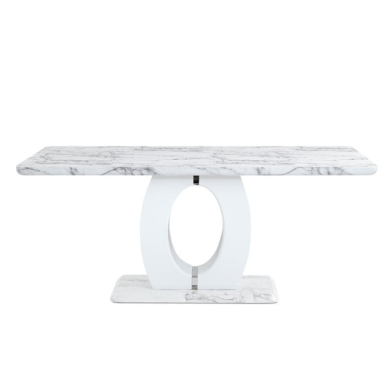 Fritch White Dining Room Set - DMV FurnitureDining Room Set