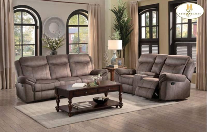 Aram 2 Piece Double Reclining Sofa Set 8206Nf-2Set | Homelegance