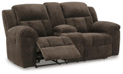 Frohn Chocolate Reclining Loveseat and Recliner - 37407U3