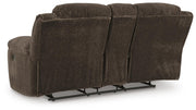 Frohn Chocolate Reclining Loveseat and Recliner - 37407U3