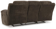 Frohn Chocolate Reclining Sofa and Recliner - 37407U2