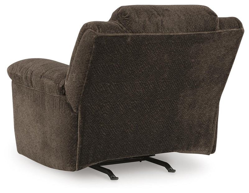 Frohn Chocolate Reclining Sofa and Recliner - 37407U2