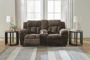 Frohn Chocolate Reclining Sofa, Loveseat and Recliner - 37407U4