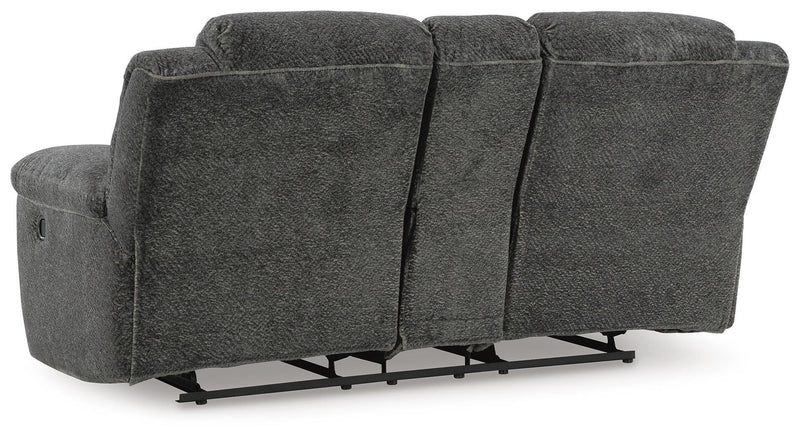 Frohn Graphite Reclining Loveseat and Recliner - 37406U1
