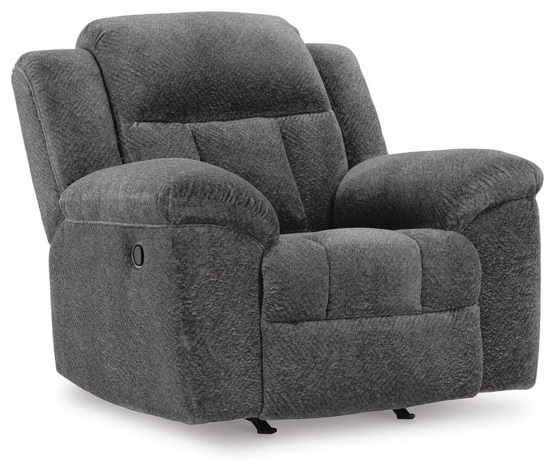 Frohn Graphite Reclining Loveseat and Recliner - 37406U1