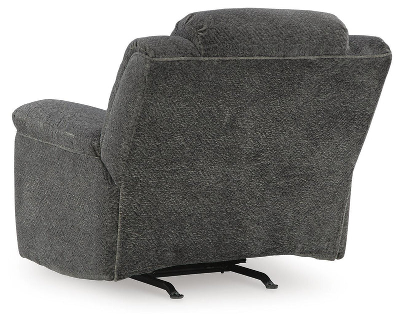 Frohn Graphite Reclining Loveseat and Recliner - 37406U1