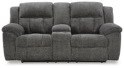 Frohn Graphite Reclining Loveseat and Recliner - 37406U1
