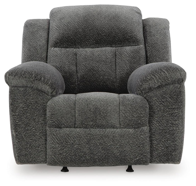 Frohn Graphite Reclining Sofa and Recliner - 37406U2