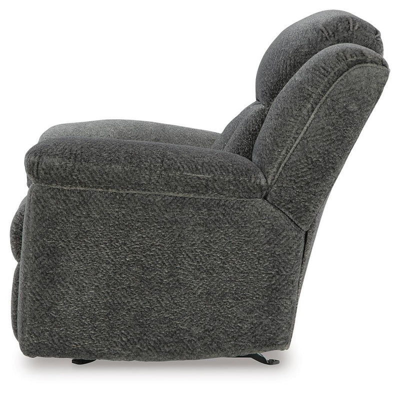 Frohn Graphite Reclining Sofa and Recliner - 37406U2