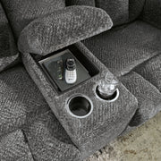 Frohn Sofa and Loveseat in Graphite from Ashley - DMV Furniture