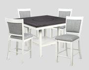 Fulton Chalk/White Counter Height Dining Set - DMV FurnitureCounter Height Set