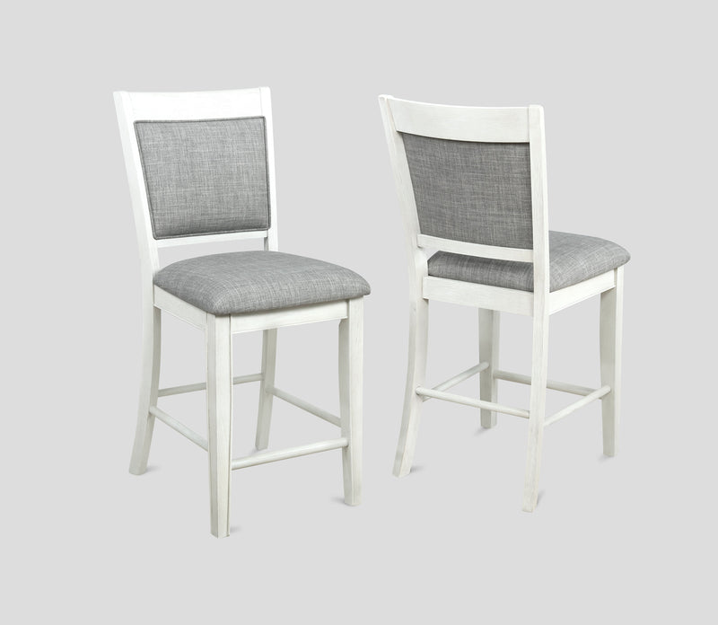 Fulton Chalk/White Counter Height Dining Set - DMV FurnitureCounter Height Set