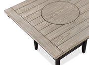 Fulton Charcoal/Light Gray Extendable Counter Height Dining Set - DMV FurnitureCounter Height Set