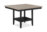 Fulton Charcoal/Light Gray Extendable Counter Height Dining Set - DMV FurnitureCounter Height Set