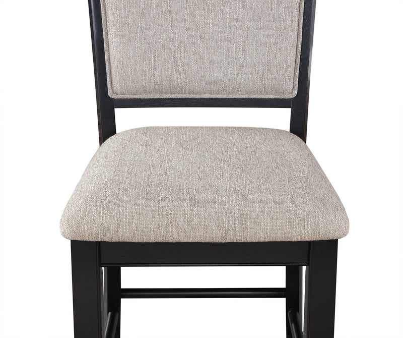 Fulton Charcoal/Light Gray Extendable Counter Height Dining Set - DMV FurnitureCounter Height Set