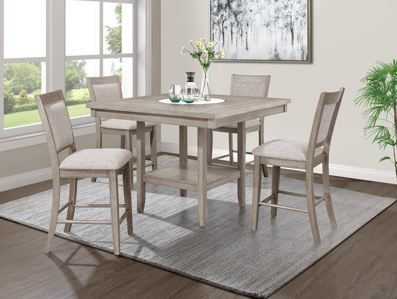 Fulton White Oak Counter Height Dining Set - DMV FurnitureCounter Height Set