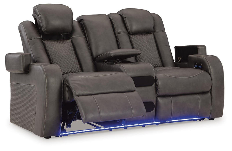 Fyne-Dyme Power Reclining Loveseat and Recliner - 36602U4