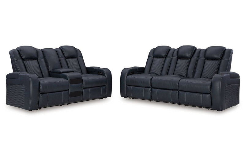 Fyne - Dyme Sapphire Power Reclining Living Room Set - DMV FurniturePower Reclining Living Room Set