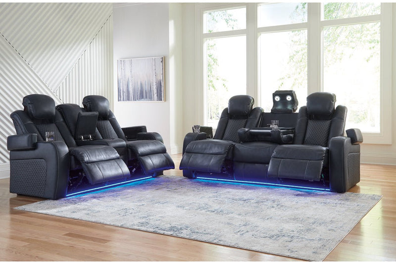 Fyne - Dyme Sapphire Power Reclining Living Room Set - DMV FurniturePower Reclining Living Room Set