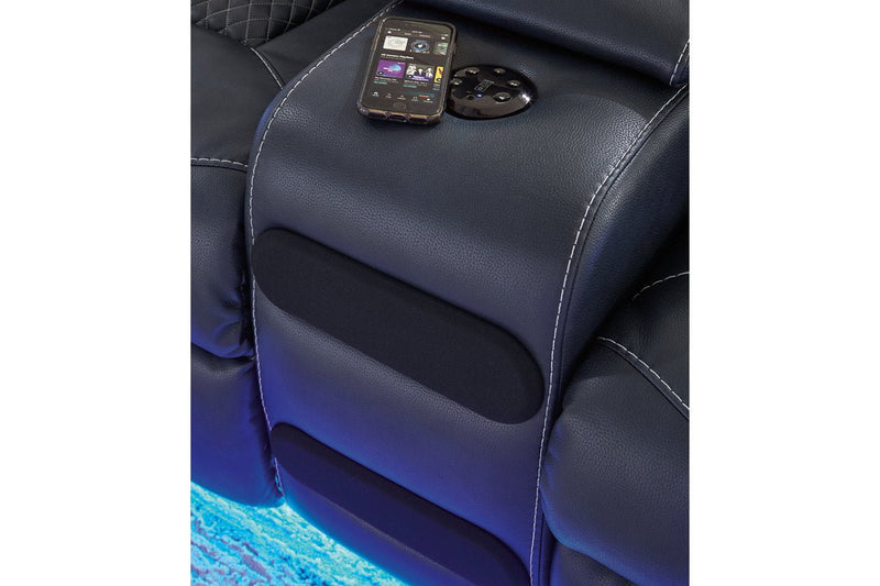 Fyne - Dyme Sapphire Power Reclining Living Room Set - DMV FurniturePower Reclining Living Room Set