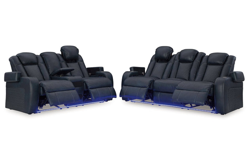 Fyne - Dyme Sapphire Power Reclining Living Room Set - DMV FurniturePower Reclining Living Room Set