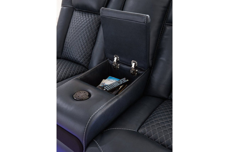 Fyne - Dyme Sapphire Power Reclining Living Room Set - DMV FurniturePower Reclining Living Room Set