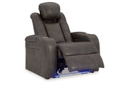Fyne - Dyme Shadow Power Reclining Sofa, Loveseat and Recliner - DMV FurniturePower Reclining Living Room Set