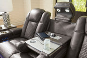 Fyne - Dyme Shadow Power Reclining Sofa, Loveseat and Recliner - DMV FurniturePower Reclining Living Room Set