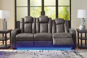 Fyne - Dyme Shadow Power Reclining Sofa, Loveseat and Recliner - DMV FurniturePower Reclining Living Room Set