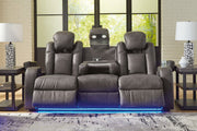 Fyne - Dyme Shadow Power Reclining Sofa, Loveseat and Recliner - DMV FurniturePower Reclining Living Room Set