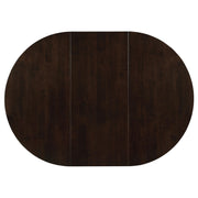 Gabriel 5-piece Extension Leaf Dining Table Set Cappuccino - 100770-S5A