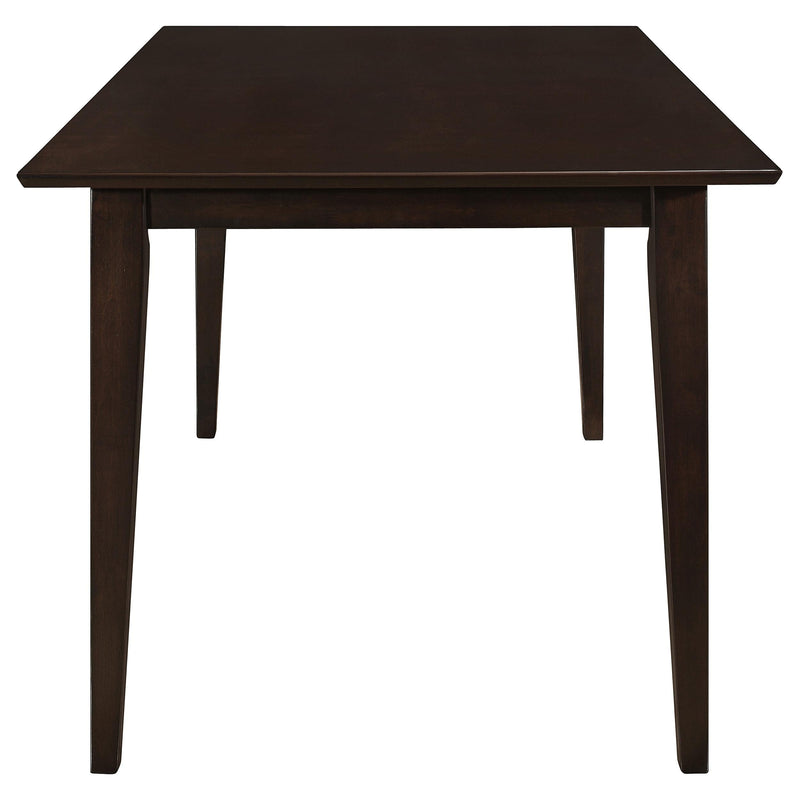 Gabriel 5-piece Rectangular 59-inch Dining Set Cappuccino - 100771-S5