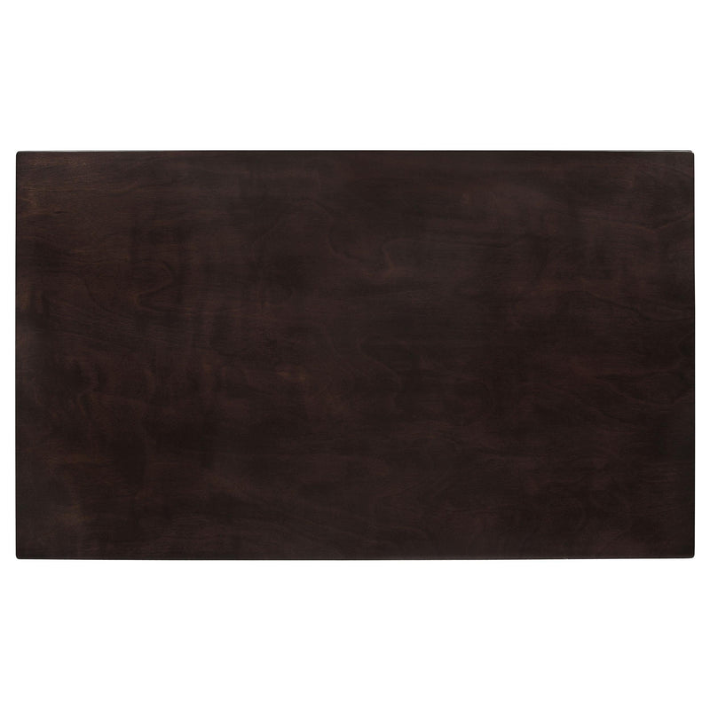 Gabriel 5-piece Rectangular 59-inch Dining Set Cappuccino - 100771-S5