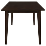 Gabriel 5-piece Rectangular 59-inch Dining Set Cappuccino - 100771-S5A