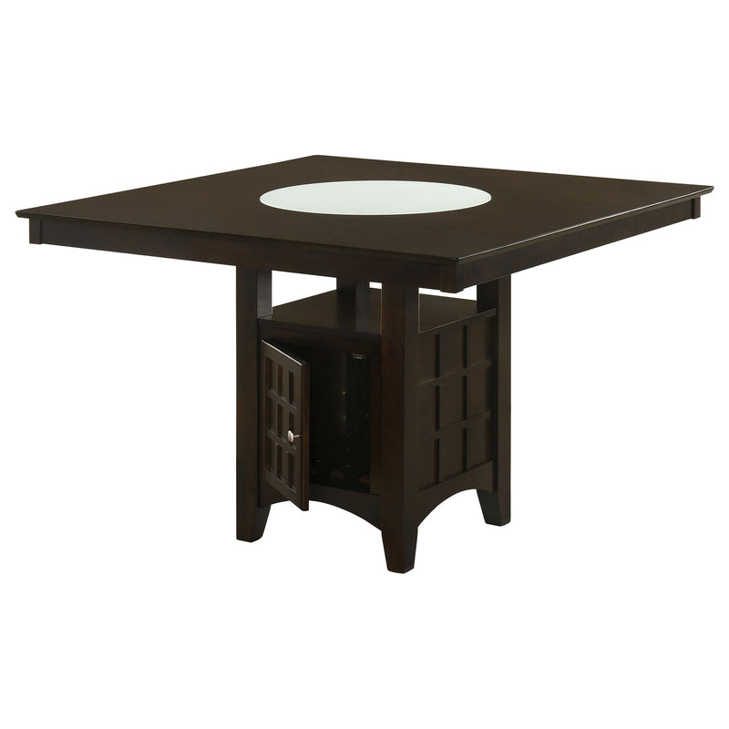 Gabriel 52-inch Counter Height Dining Table Cappuccino - 100438