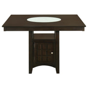 Gabriel 52-inch Counter Height Dining Table Cappuccino - 100438