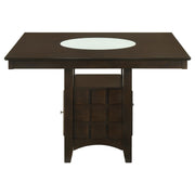 Gabriel 52-inch Counter Height Dining Table Cappuccino - 100438