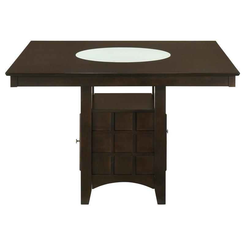 Gabriel 52-inch Counter Height Dining Table Cappuccino - 100438