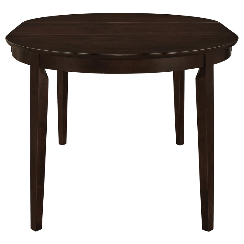 Gabriel 7-piece Extension Leaf Dining Table Set Cappuccino - 100770-S7