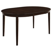 Gabriel 7-piece Extension Leaf Dining Table Set Cappuccino - 100770-S7A