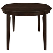Gabriel 7-piece Extension Leaf Dining Table Set Cappuccino - 100770-S7A