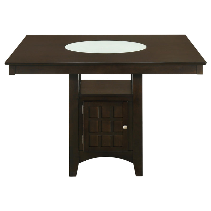 Gabriel 9-piece Square Counter Height Dining Set Cappuccino - 100438-S9