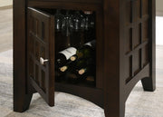 Gabriel 9-piece Square Counter Height Dining Set Cappuccino - 100438-S9A