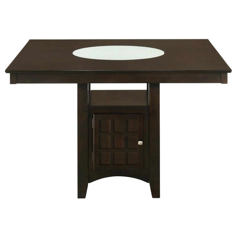 Gabriel 9-piece Square Counter Height Dining Set Cappuccino - 100438-S9A