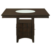 Gabriel 9-piece Square Counter Height Dining Set Cappuccino - 100438-S9A