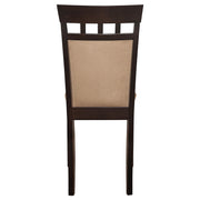 Gabriel Closed Back Dining Side Chair Cappuccino (Set of 2) - 100773